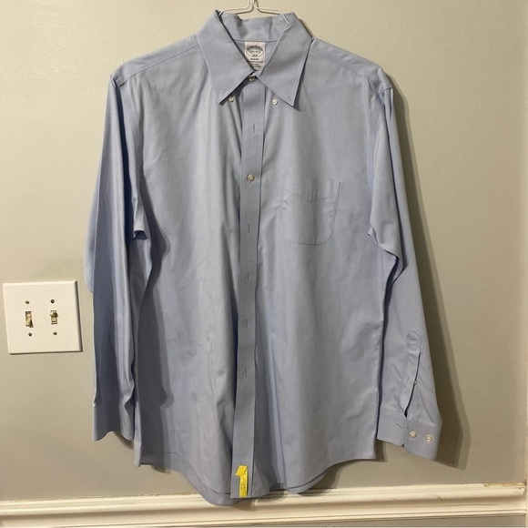 Brooks Brothers Original Polo Shirt Regent Long Sleeve Button Down Men’s 16 1/2 - Picture 1 of 7